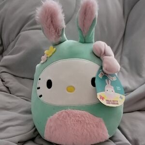 Hello Kitty Easter Bunny Squishmallow Plush